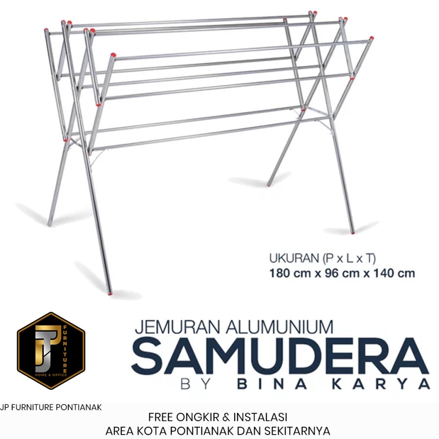 Jemuran Pakaian/Jemuran Stainless Samudera Murah Pontianak