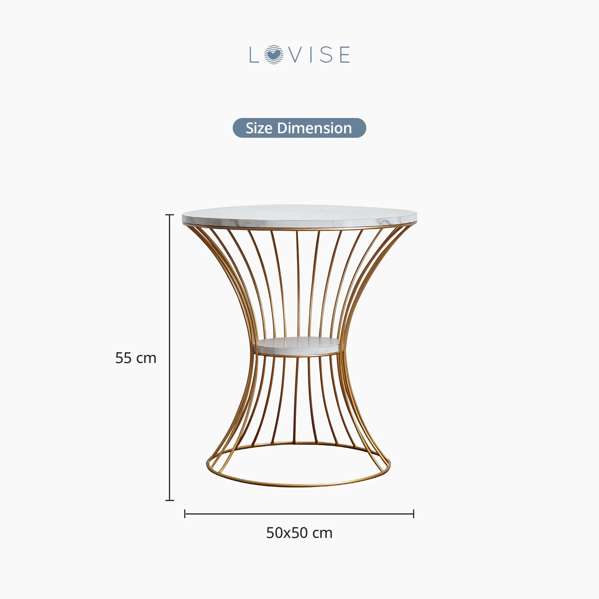 Lovise Side Table Raya