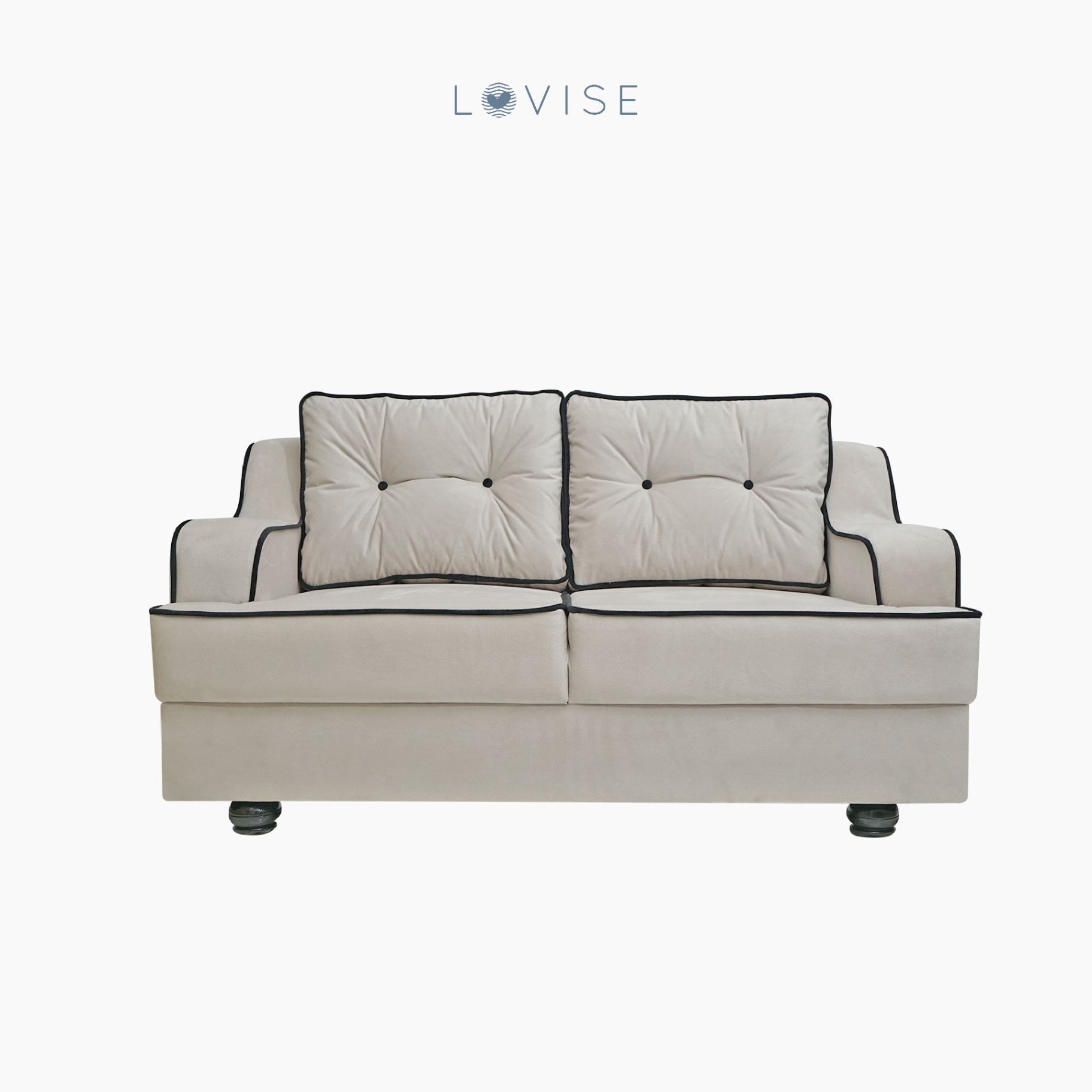 Lovise Sofa 2 Seat Natasha Chic