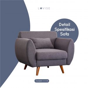 Lovise Sofa 1 Seat Kalisa Prime