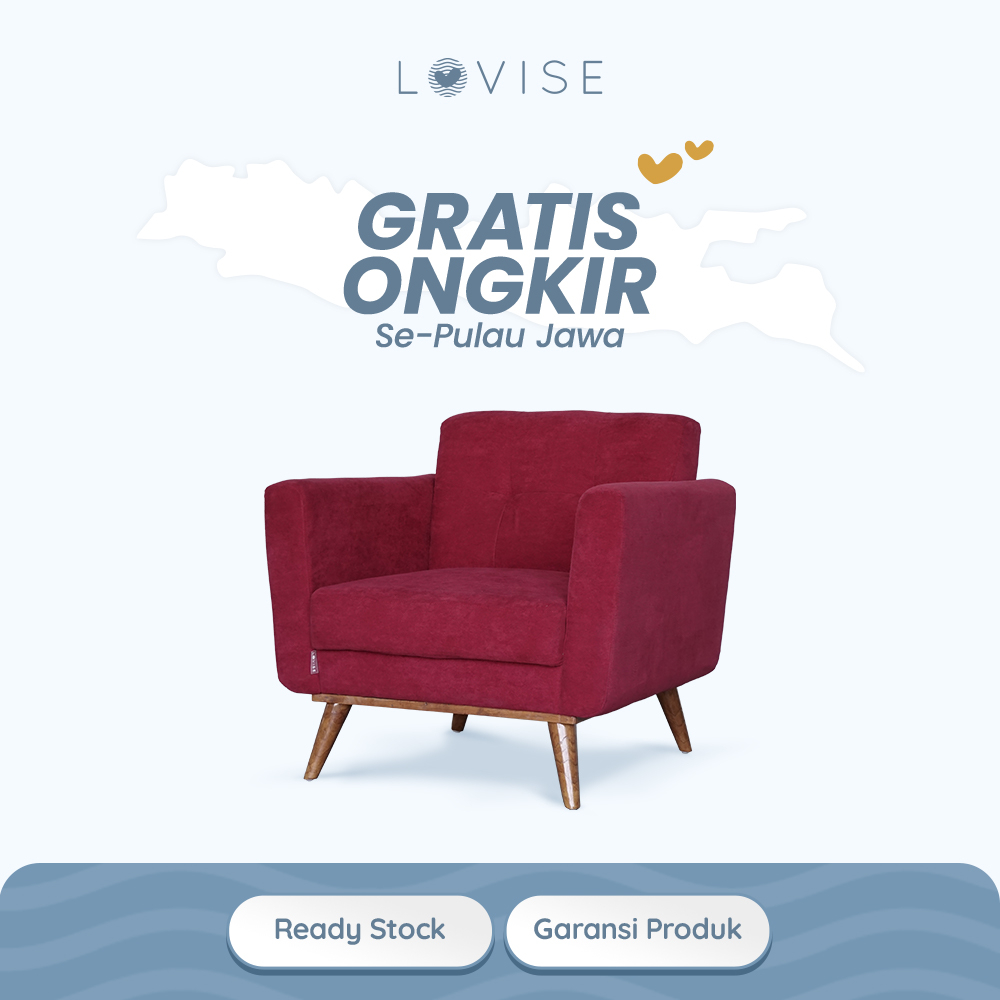 Lovise Sofa 1 Seat Savanna Prime