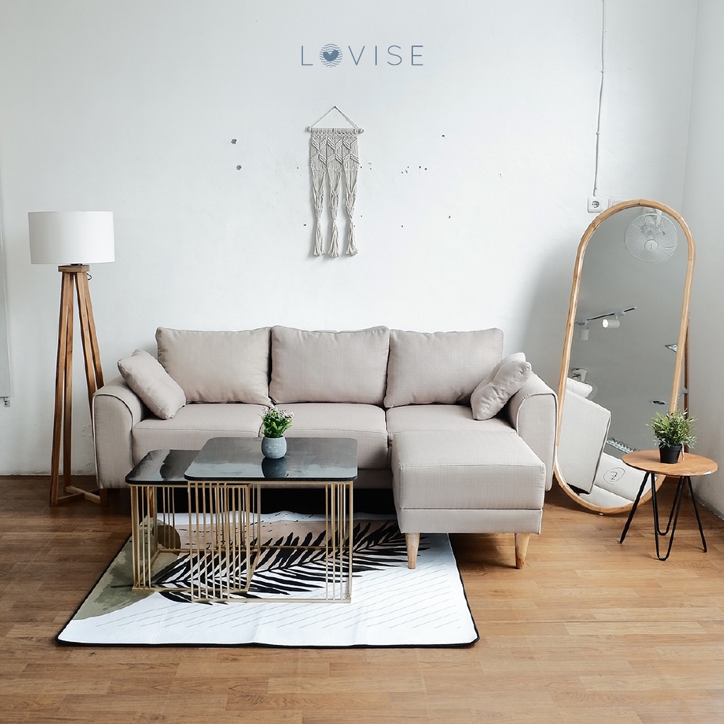 Lovise Standing Mirror Full Oval ANG