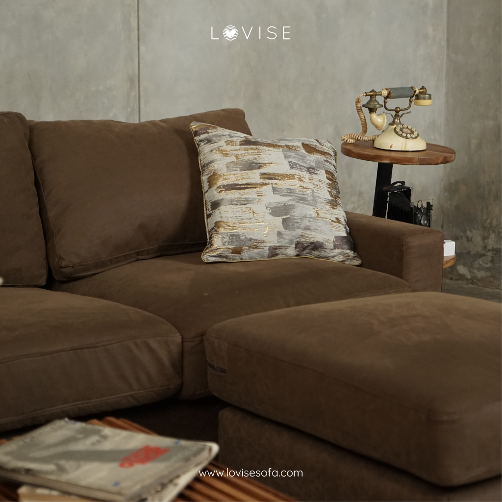 Lovise Sofa Sudut Kamila Queen