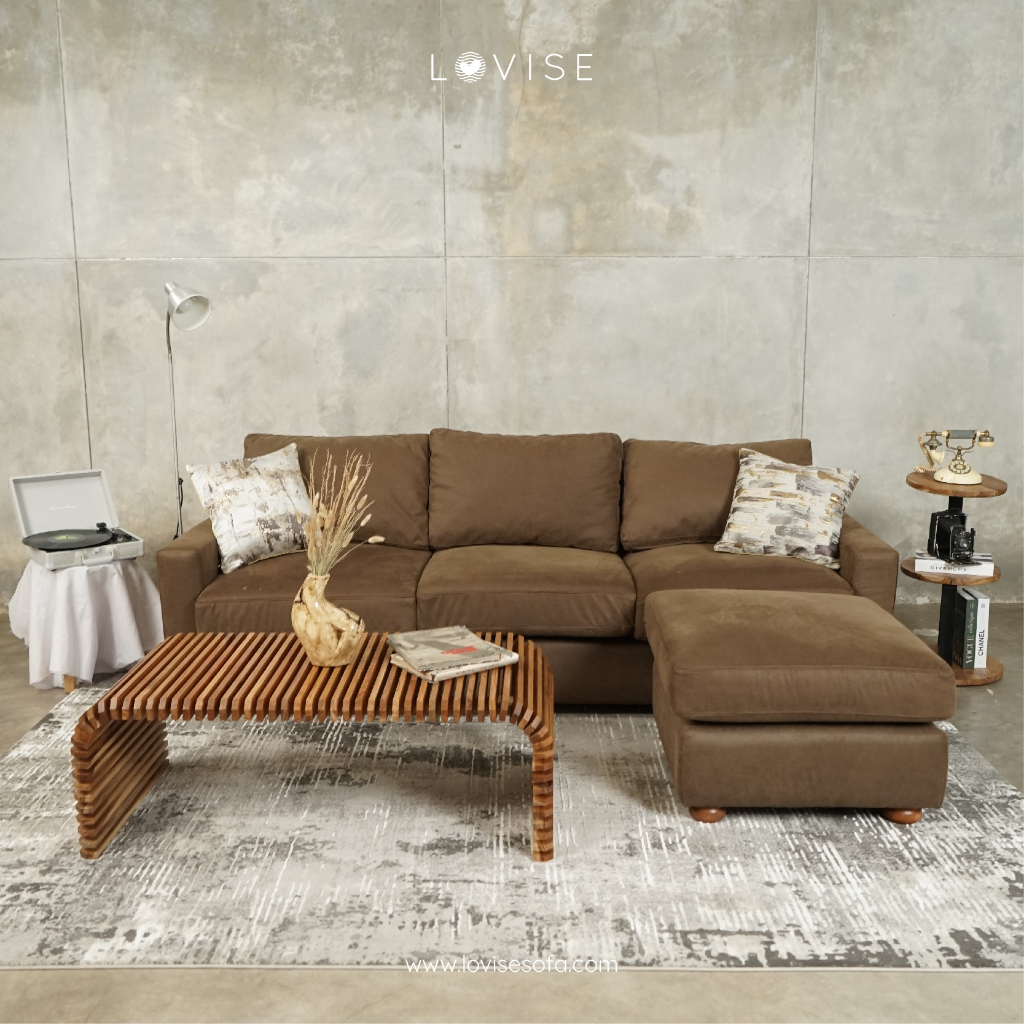 Lovise Sofa Sudut Kamila Queen