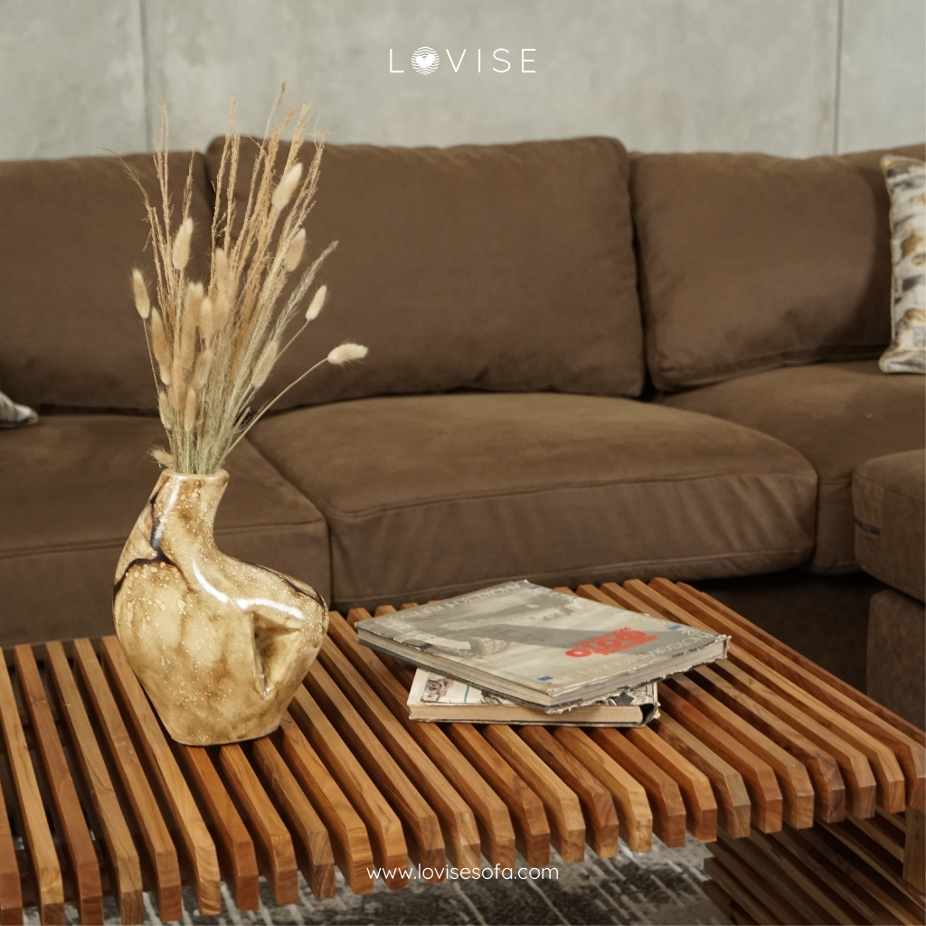 Lovise Sofa Sudut Kamila Queen