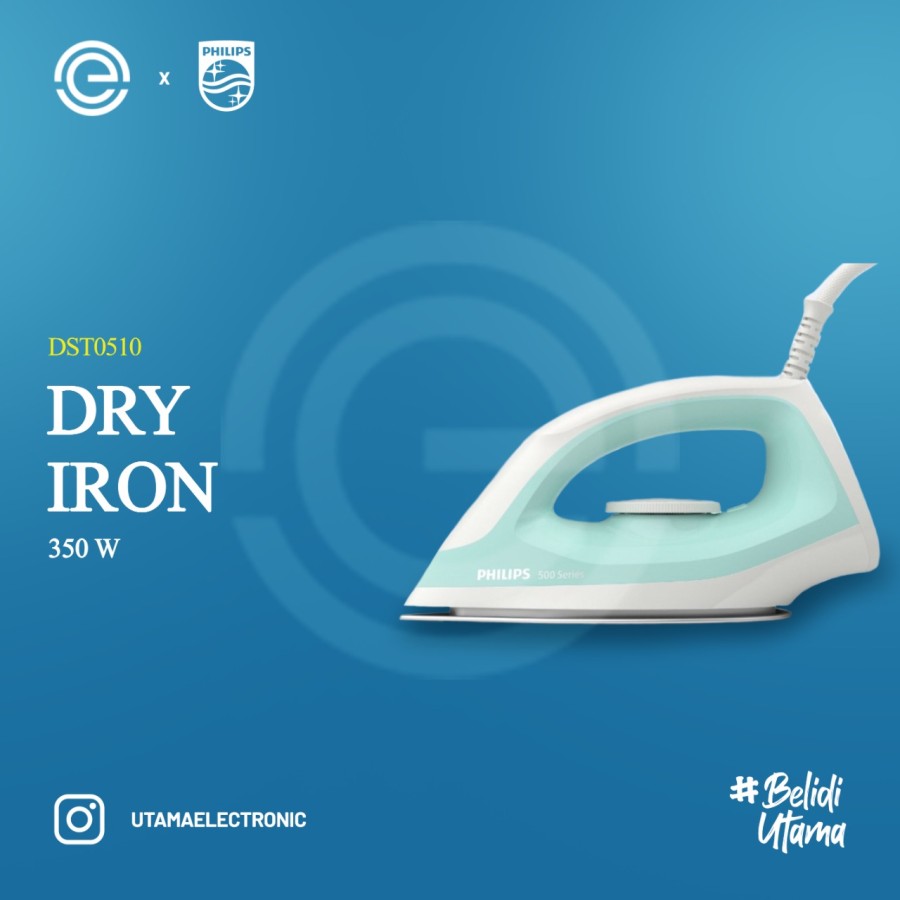 PHILIPS Setrika Listrik - DST0510 - TOSCA