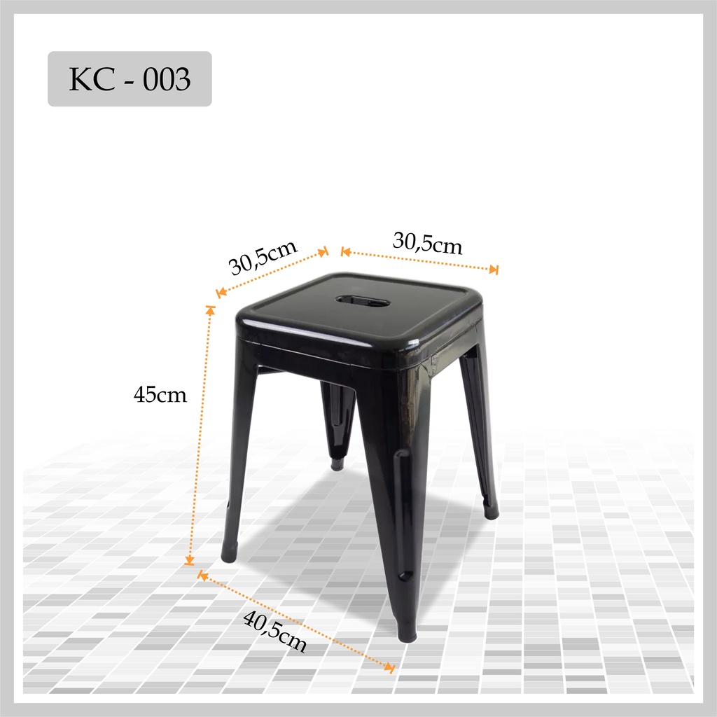 Kursi Cafe / Kursi Cafe Besi / Kursi BAR Besi VINLY