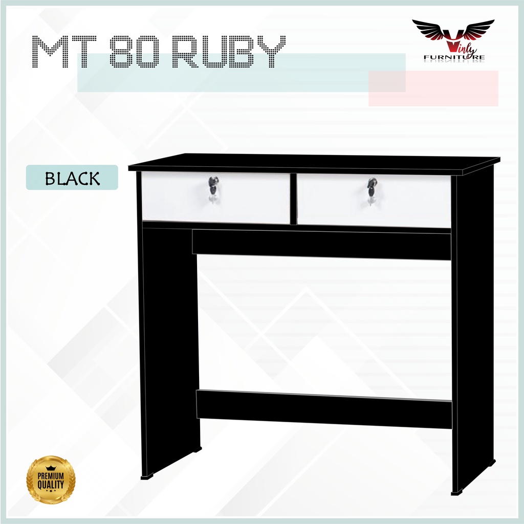 Meja Tulis/Meja Tulis Kantor/Meja Tulis Minimalis VINLY - RUBY MT-80