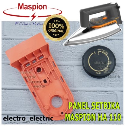 Sparepart Panel Dudukan Elemen dan Knop Pengatur Panas Strika Maspion Setrika Maspion Gosokan Maspion HA 110