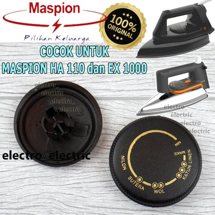 Knob Pengatur Panas Setrika Maspion H 110 dan EX Original