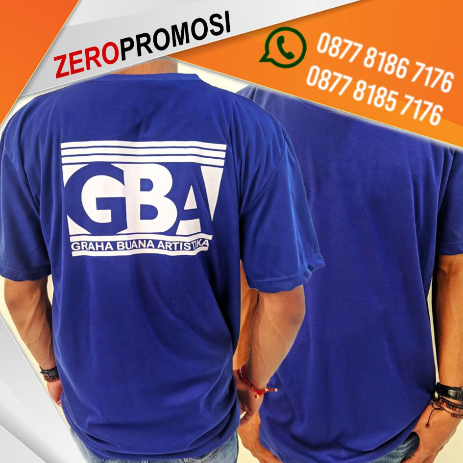 Kaos Sablon Oblong Custom Desain