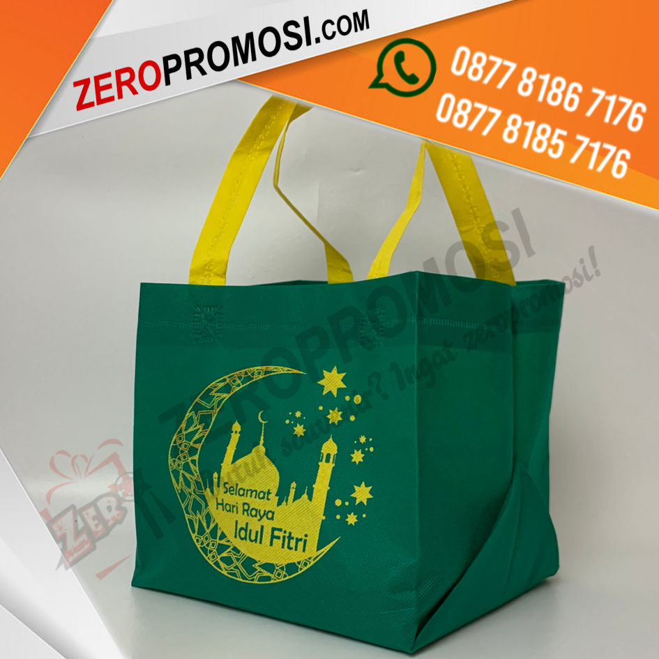 Cocok Buat THR & Hampers! Tas spunbond Model Box Cantik untuk Lebaran!