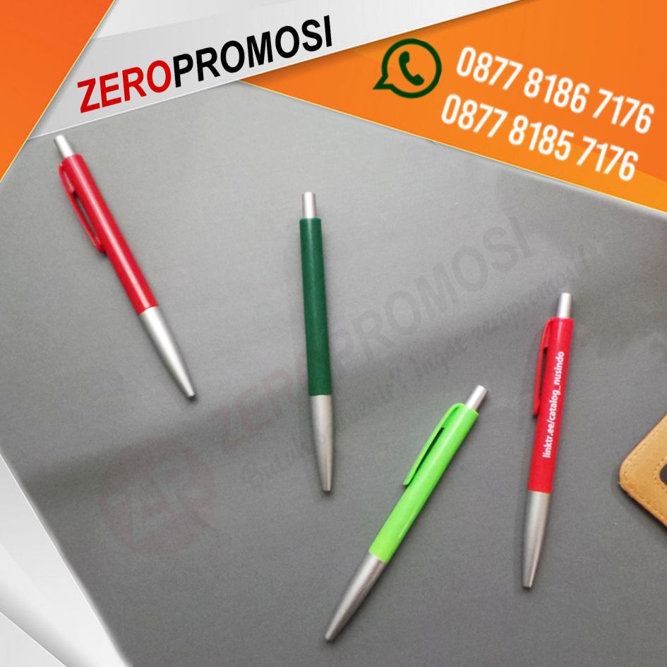 Souvenir Pulpen Plastik Pen 119 Custom