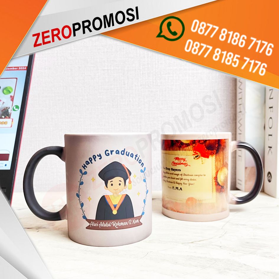 Mug Bunglon Custom Desain