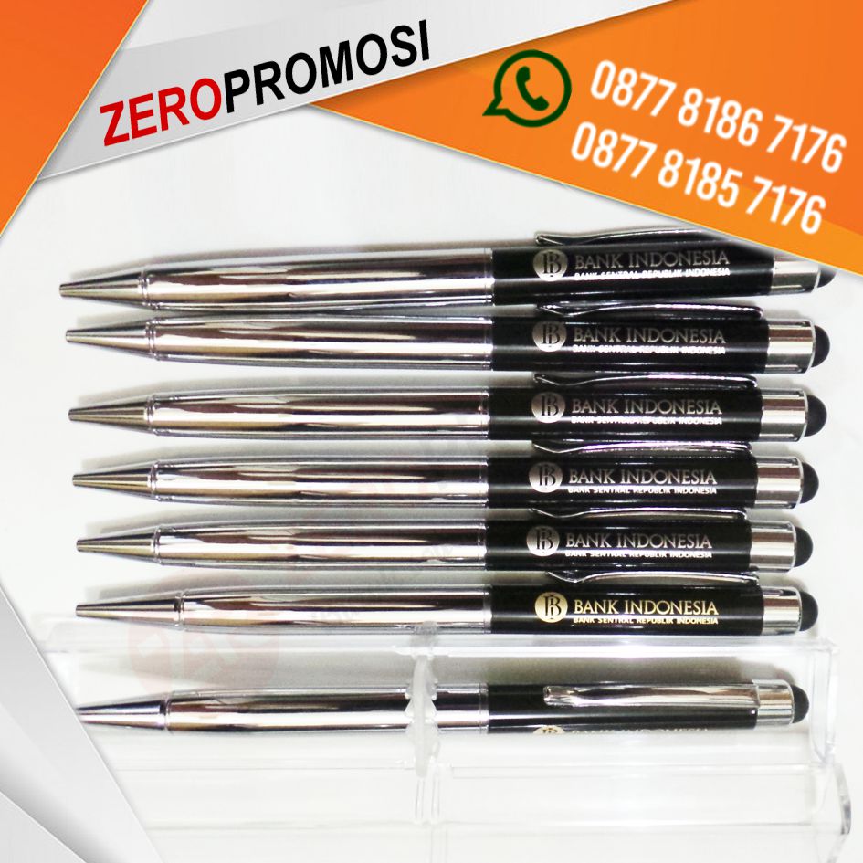 Souvenir Pen Stylus Besi Custom 2in1