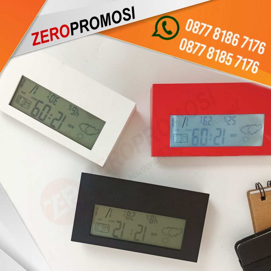 Souvenir Jam Meja Digital LED