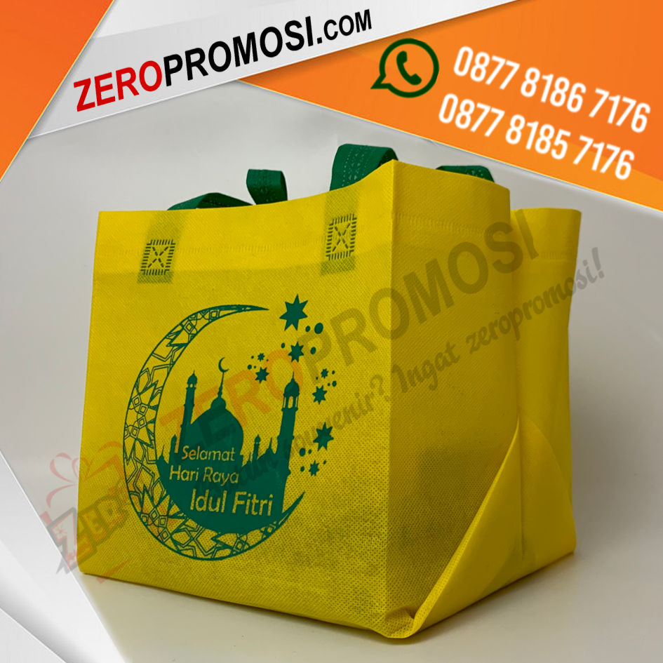 Cocok Buat THR & Hampers! Tas spunbond Model Box Cantik untuk Lebaran!