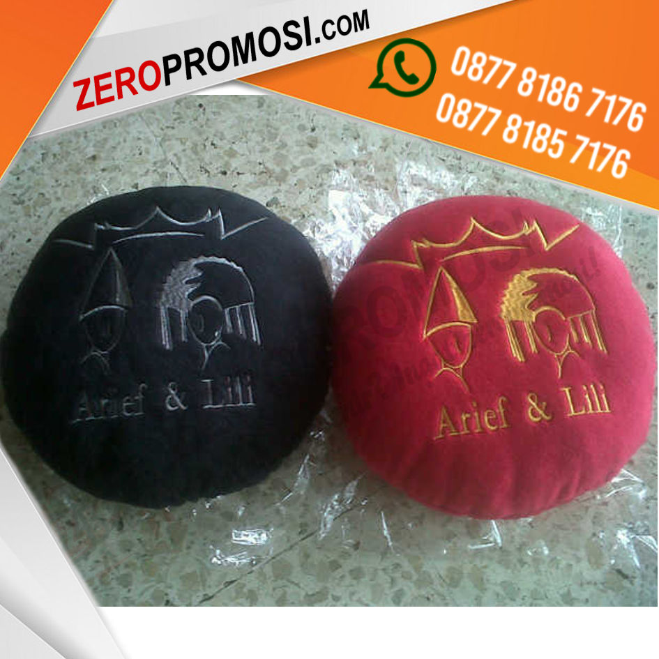 Bantal Bulat Promosi Perusahaan - Solusi Efektif untuk Bank Souvenir