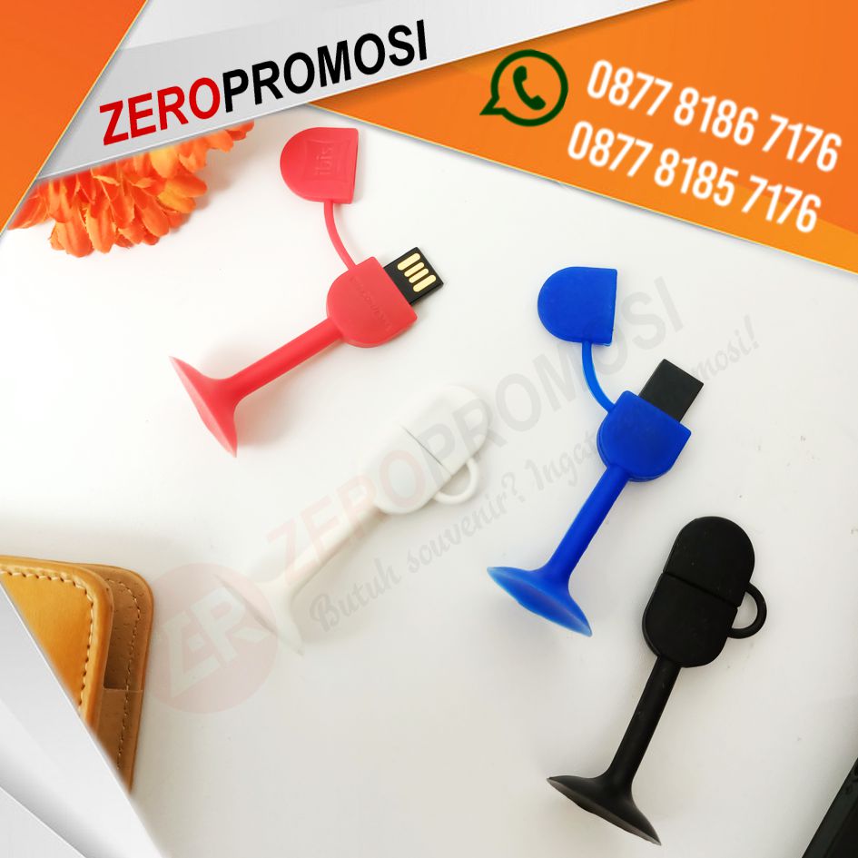USB Flashdisk Stick Rubber FDBR06 Cetak Logo