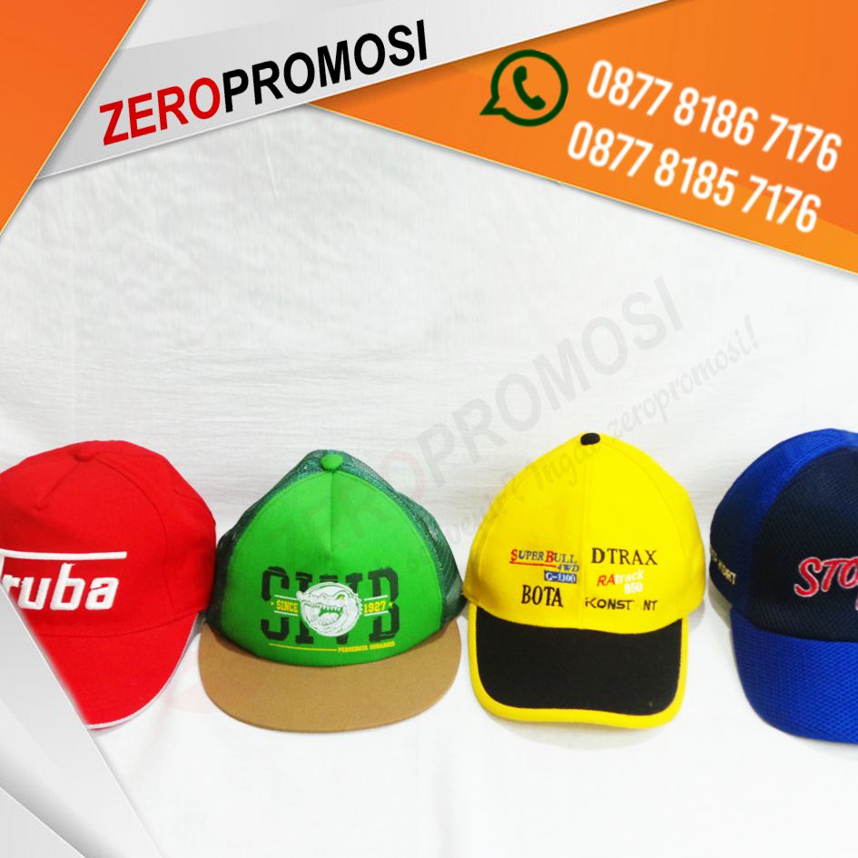 Produksi Topi Promosi Konveksi Topi Custom Murah