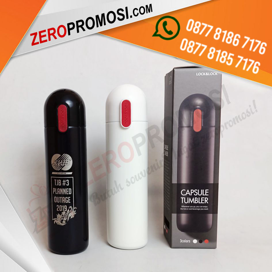 Souvenir Promosi Terbaik Lock&Lock Capsule Tumbler LHC4124 100% Origin
