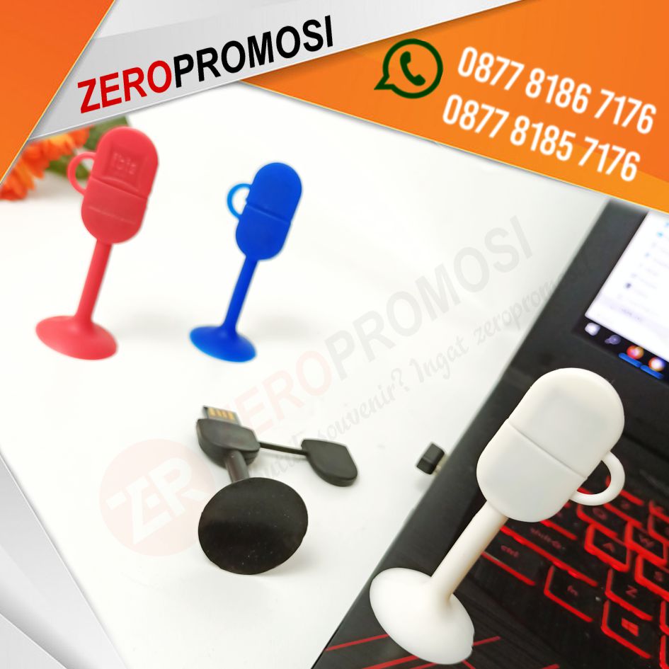 USB Flashdisk Stick Rubber FDBR06 Cetak Logo