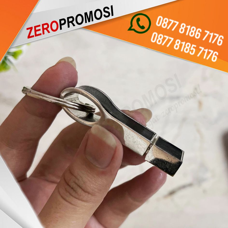 Souvenir Flashdisk Kulit Keychain FDLT22 Promosi