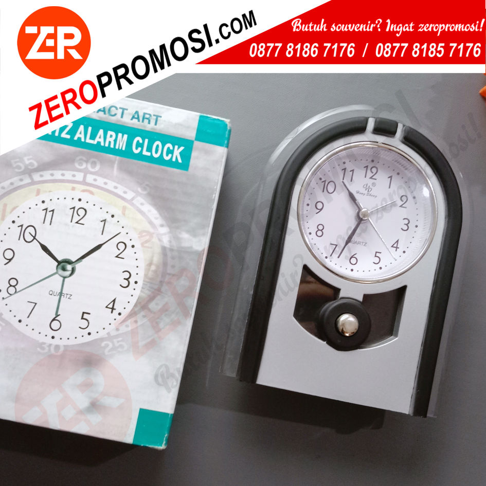 Souvenir Fungsional Jam Meja Minimalis JMP-820 Simpel dan Berkelas