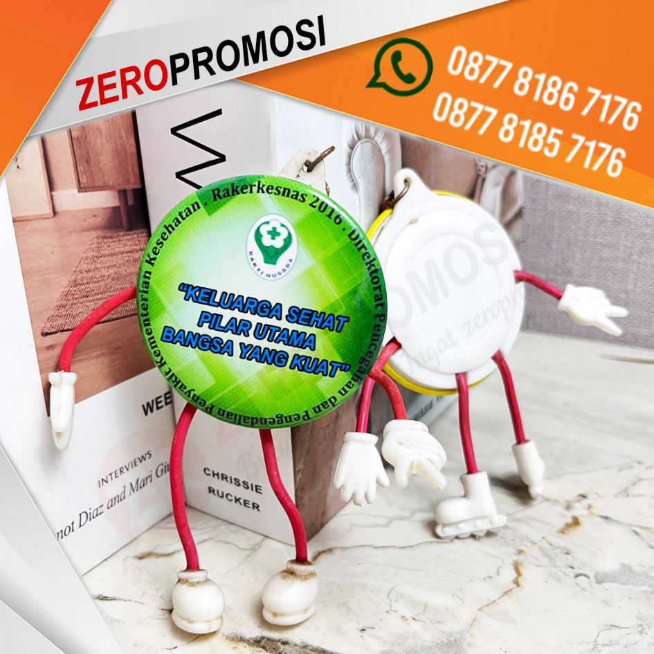 Cetak Souvenir Pin Custom Gantungan Kunci Kaki Tangan