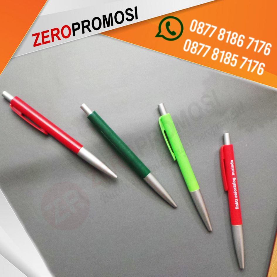 Souvenir Pulpen Plastik Pen 119 Custom
