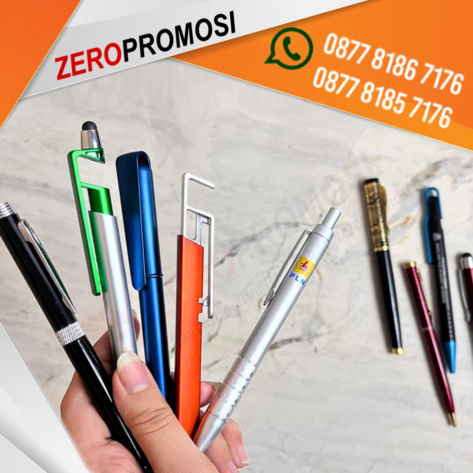 Jual Pulpen Promosi Aneka Pen Custom Logo Murah