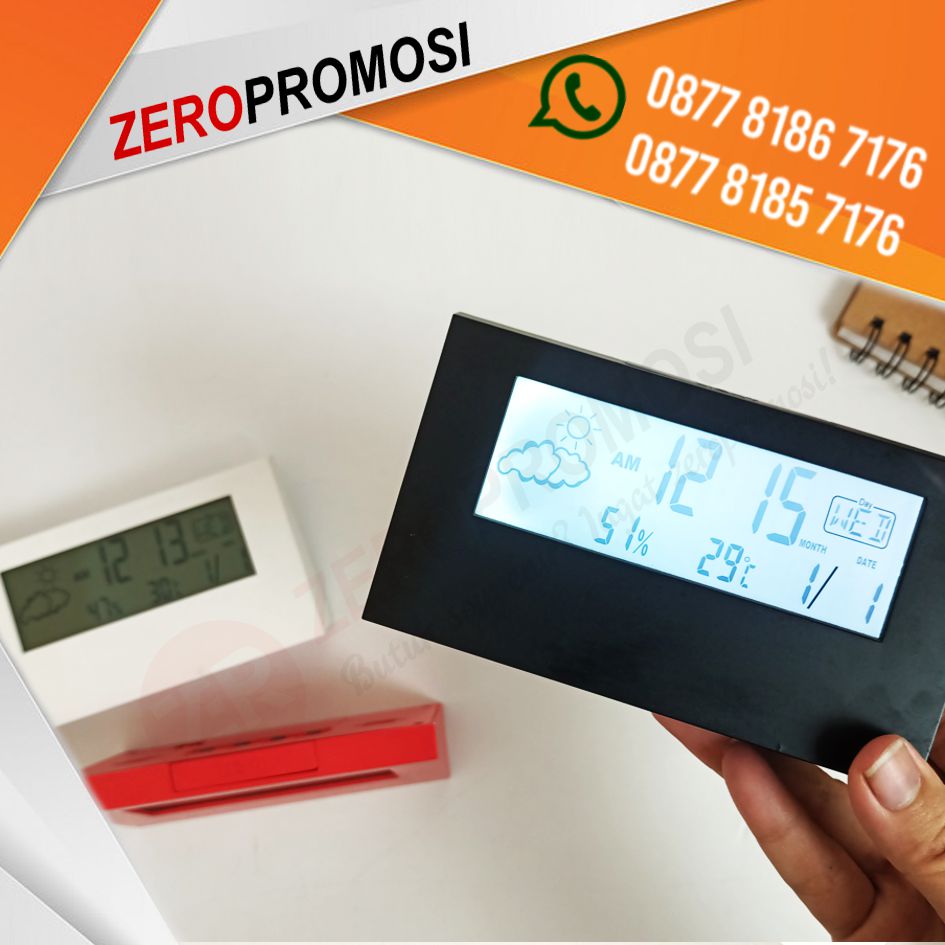 Souvenir Jam Meja Digital LED