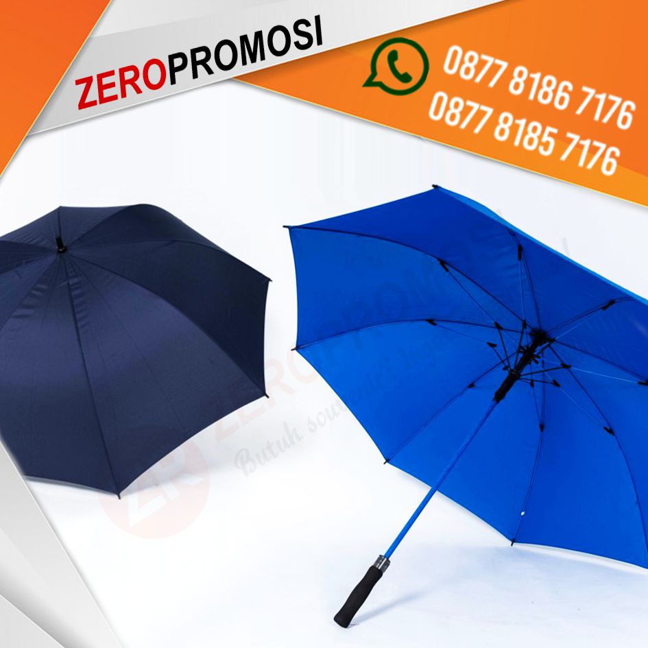 Jual Souvenir Payung Promosi Model Payung Golf, Standar dan Lipat