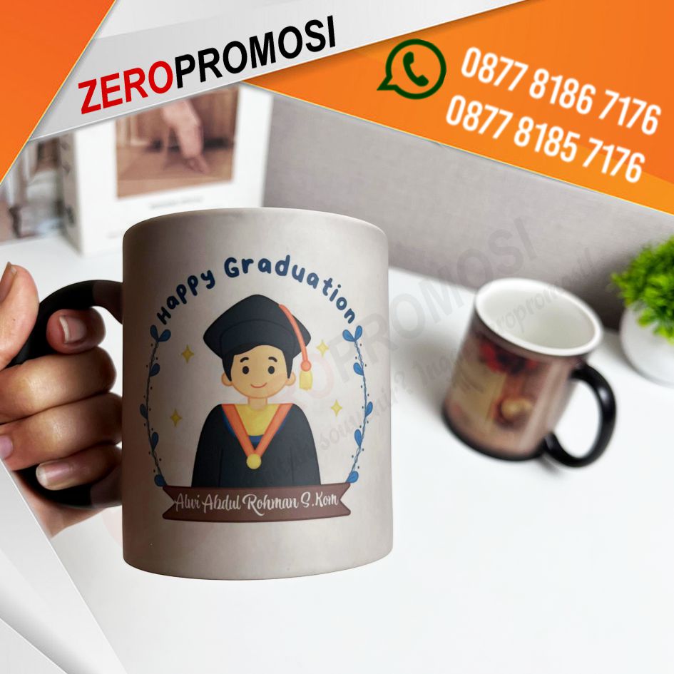 Mug Bunglon Custom Desain