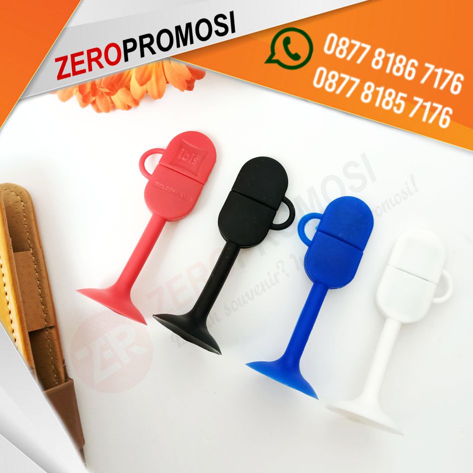 USB Flashdisk Stick Rubber FDBR06 Cetak Logo
