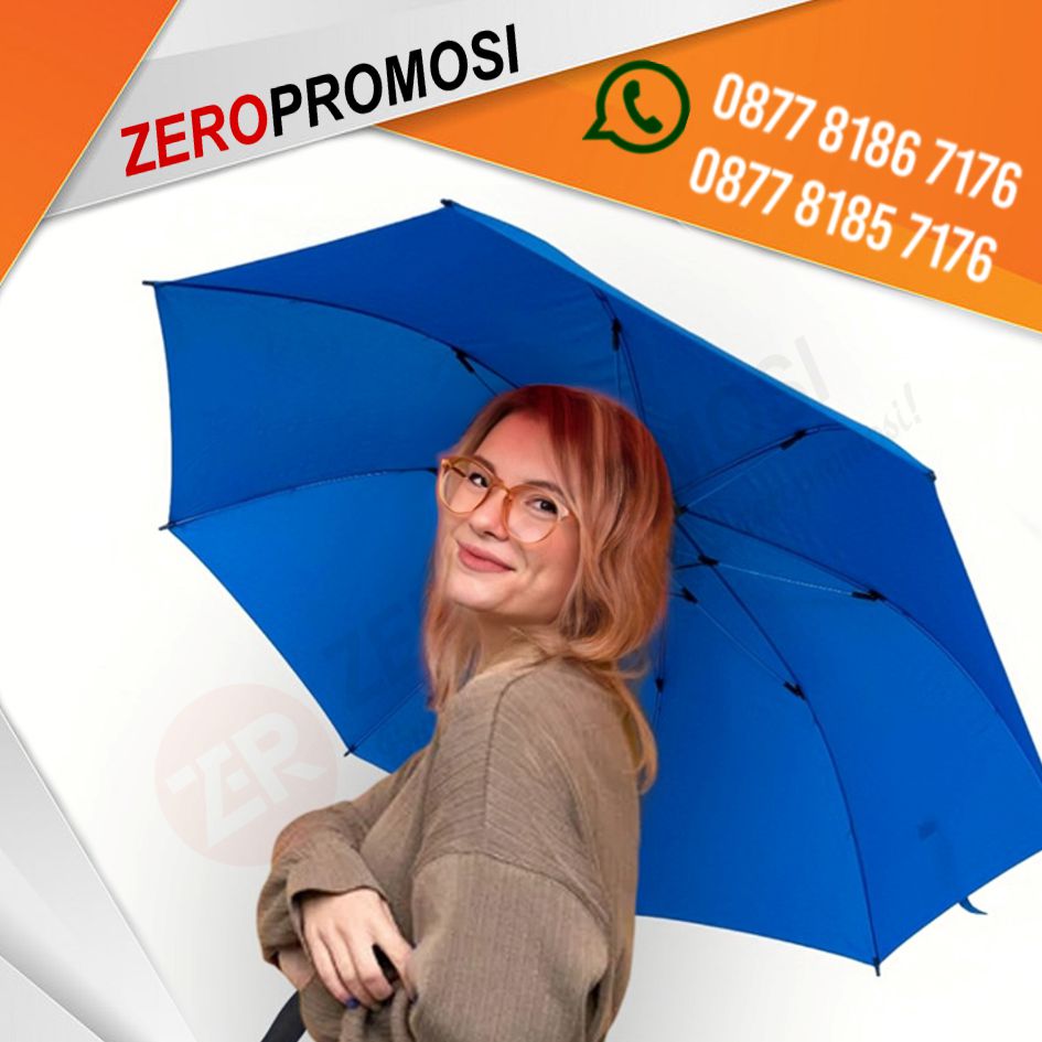 Jual Souvenir Payung Promosi Model Payung Golf, Standar dan Lipat