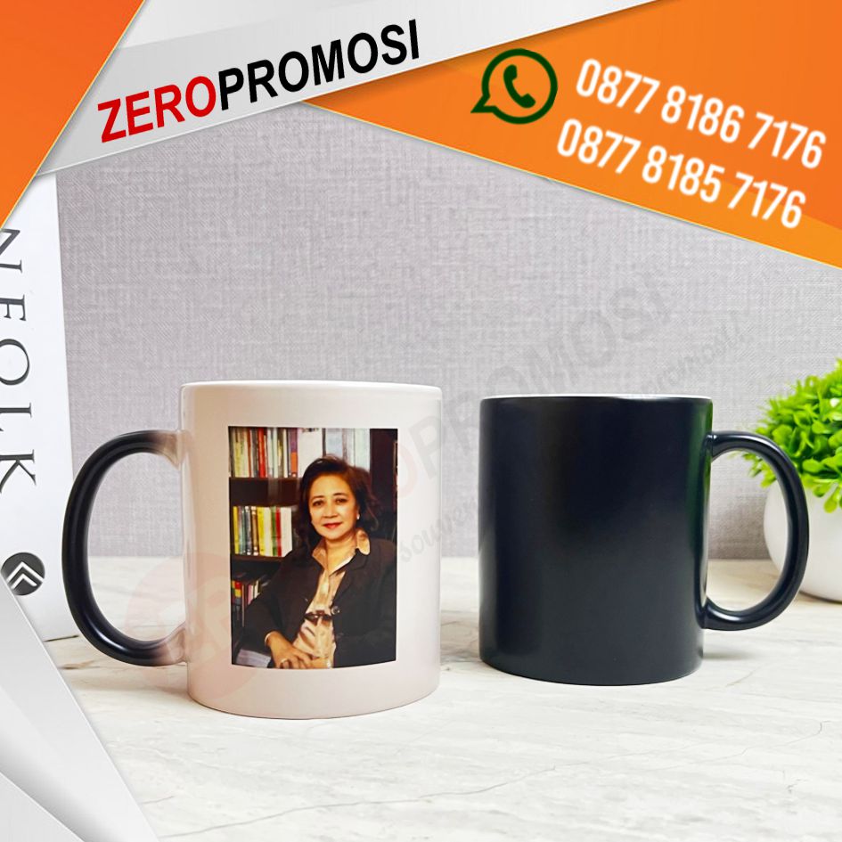 Mug Bunglon Custom Desain