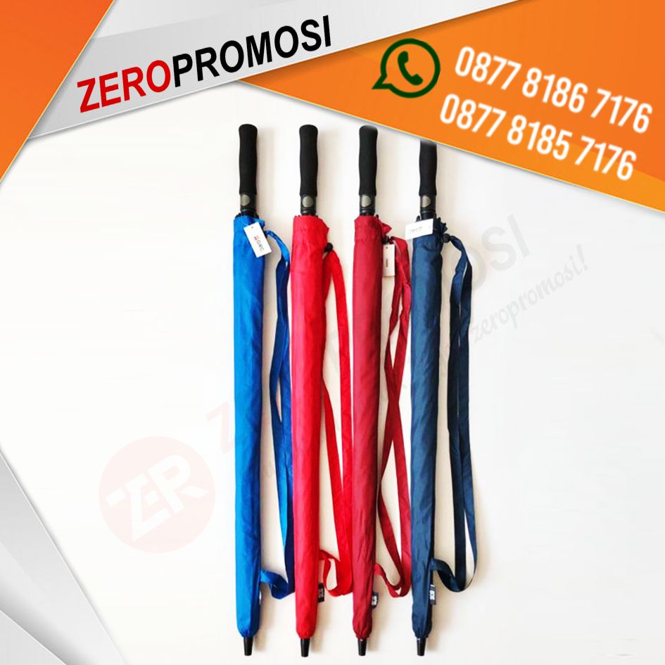 Jual Souvenir Payung Promosi Model Payung Golf, Standar dan Lipat