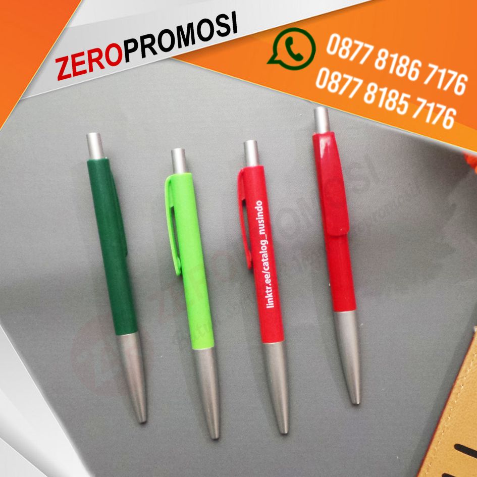 Souvenir Pulpen Plastik Pen 119 Custom