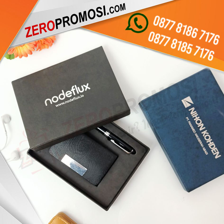 Souvenir Perusahaan Gift Set Custom 2in1 Kode 201
