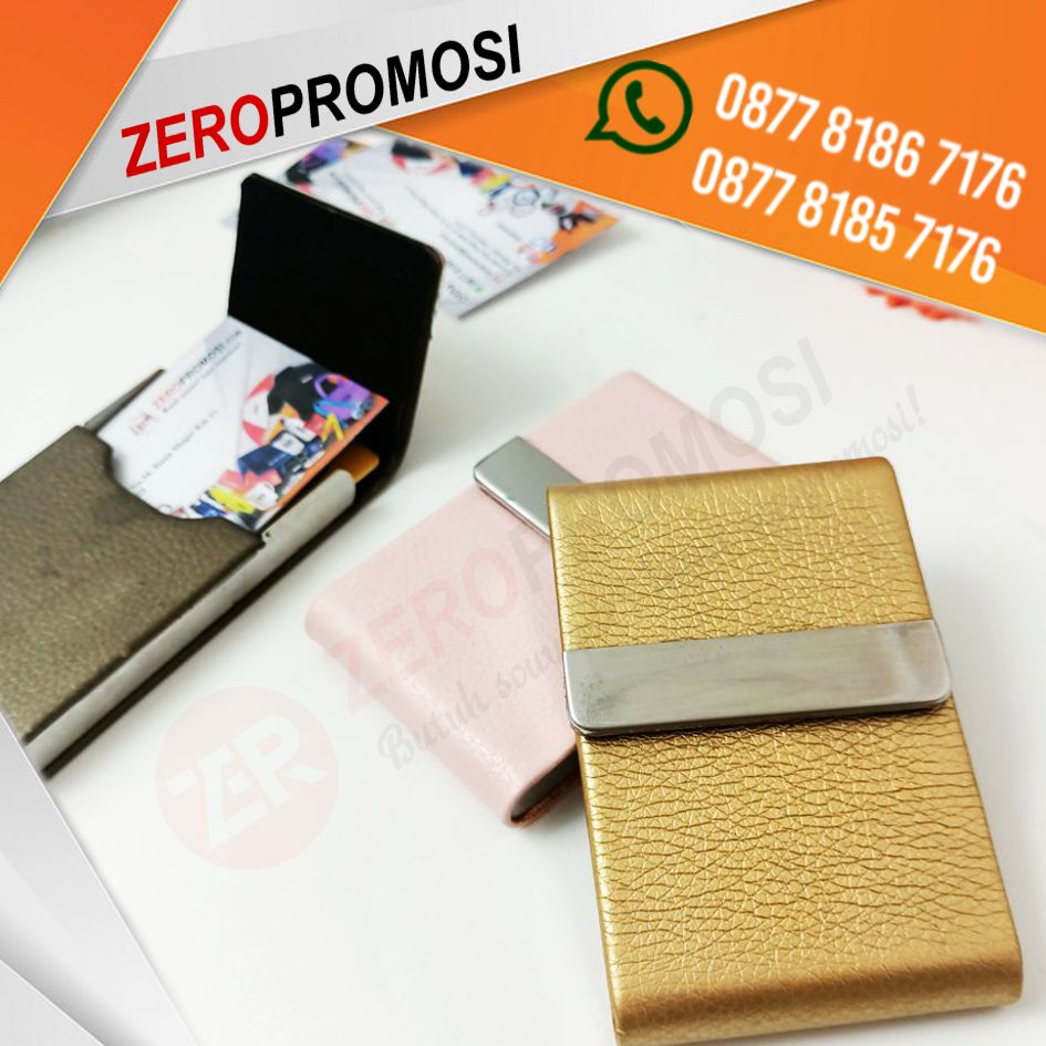 Souvenir Kotak Kartu Nama Stainless