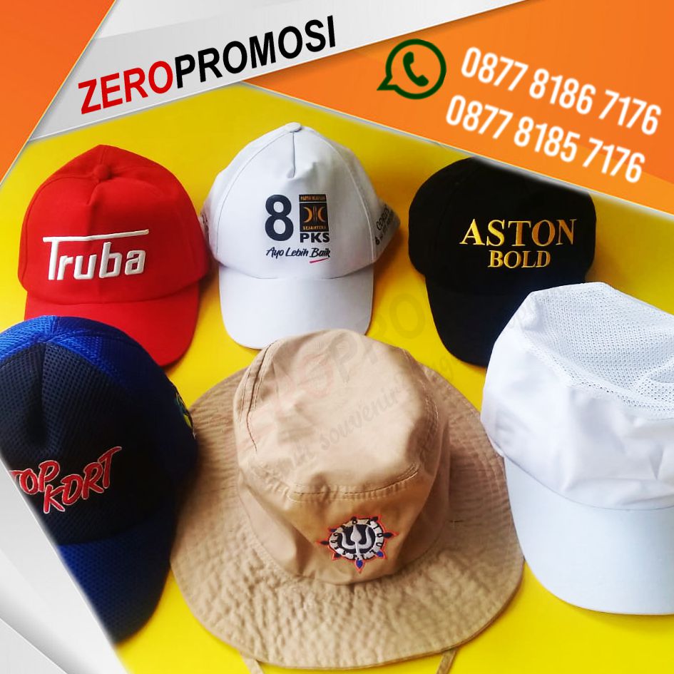 Produksi Topi Promosi Konveksi Topi Custom Murah
