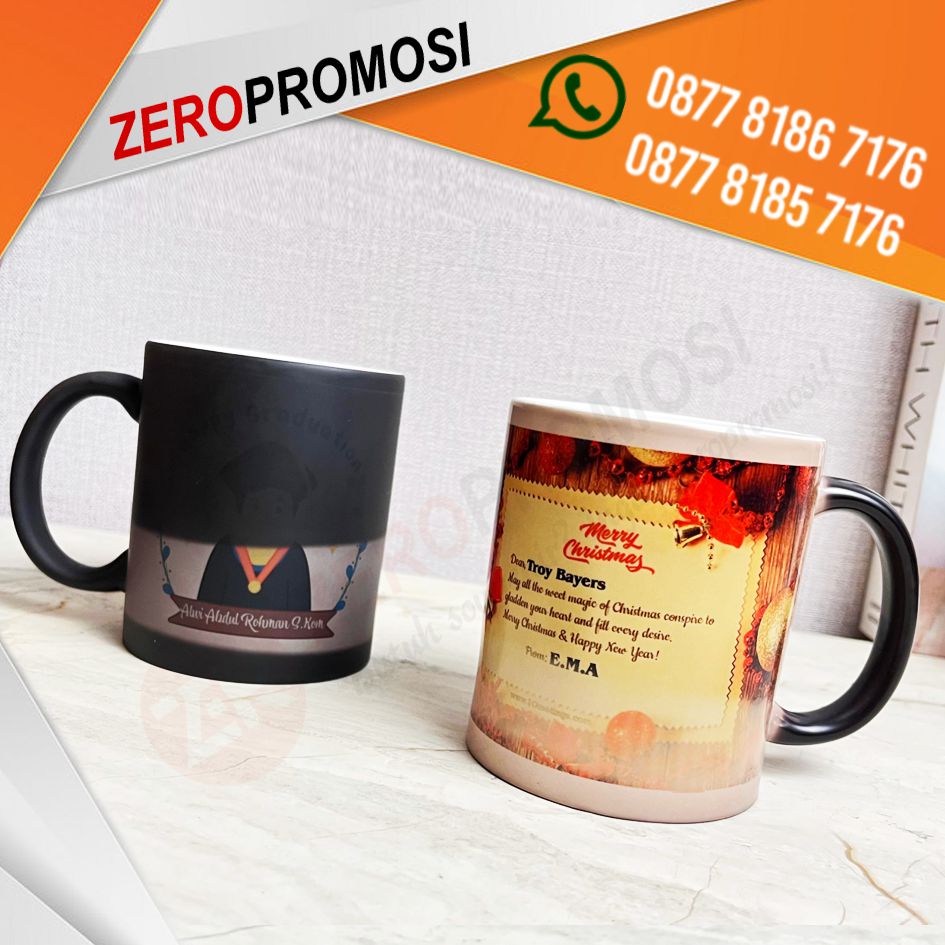 Mug Bunglon Custom Desain