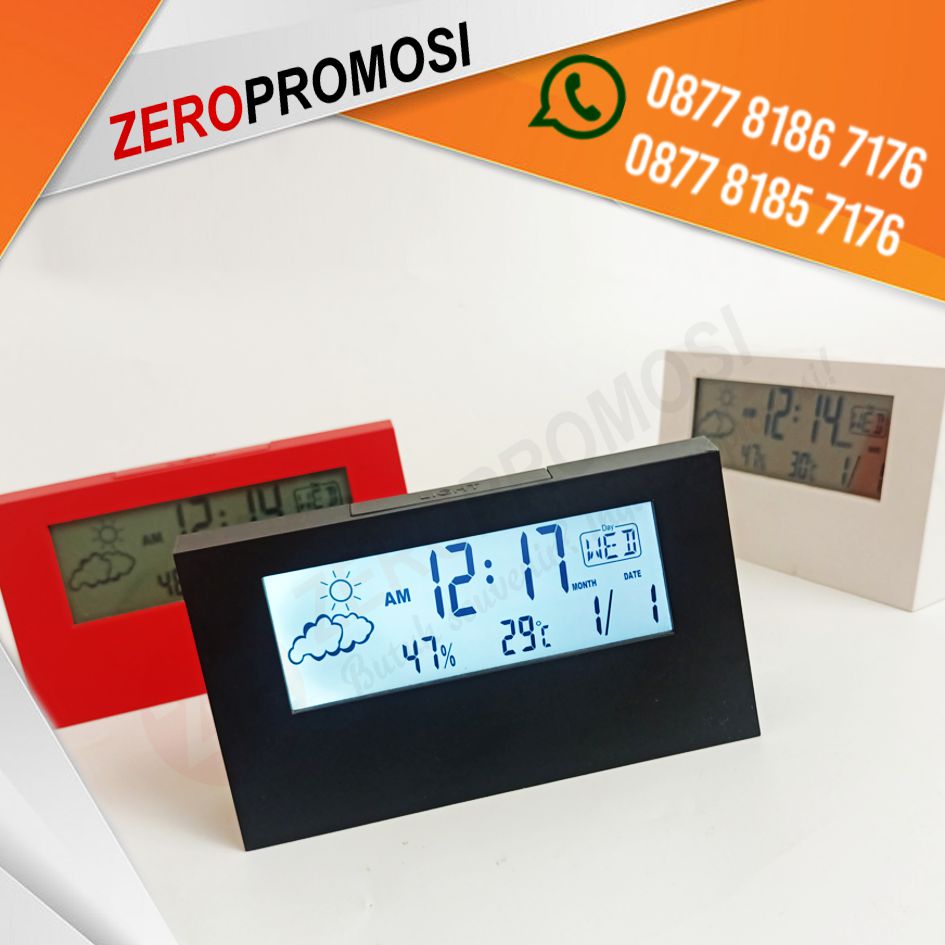 Souvenir Jam Meja Digital LED