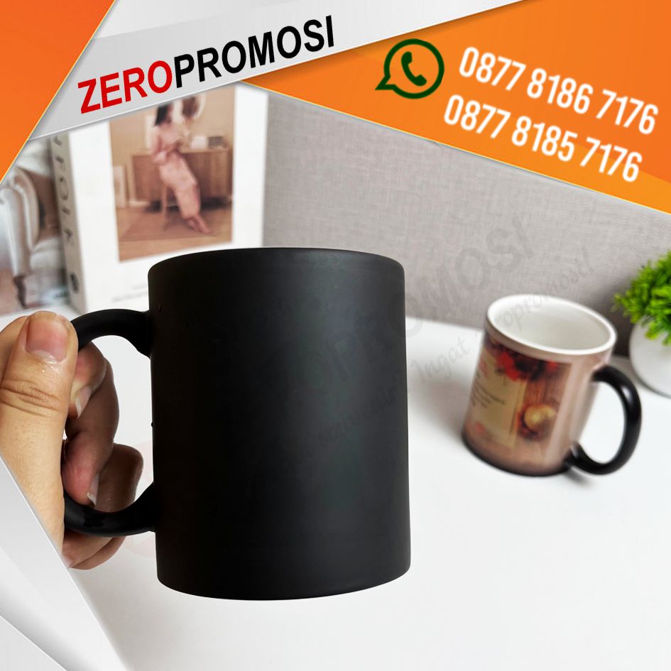 Mug Bunglon Custom Desain