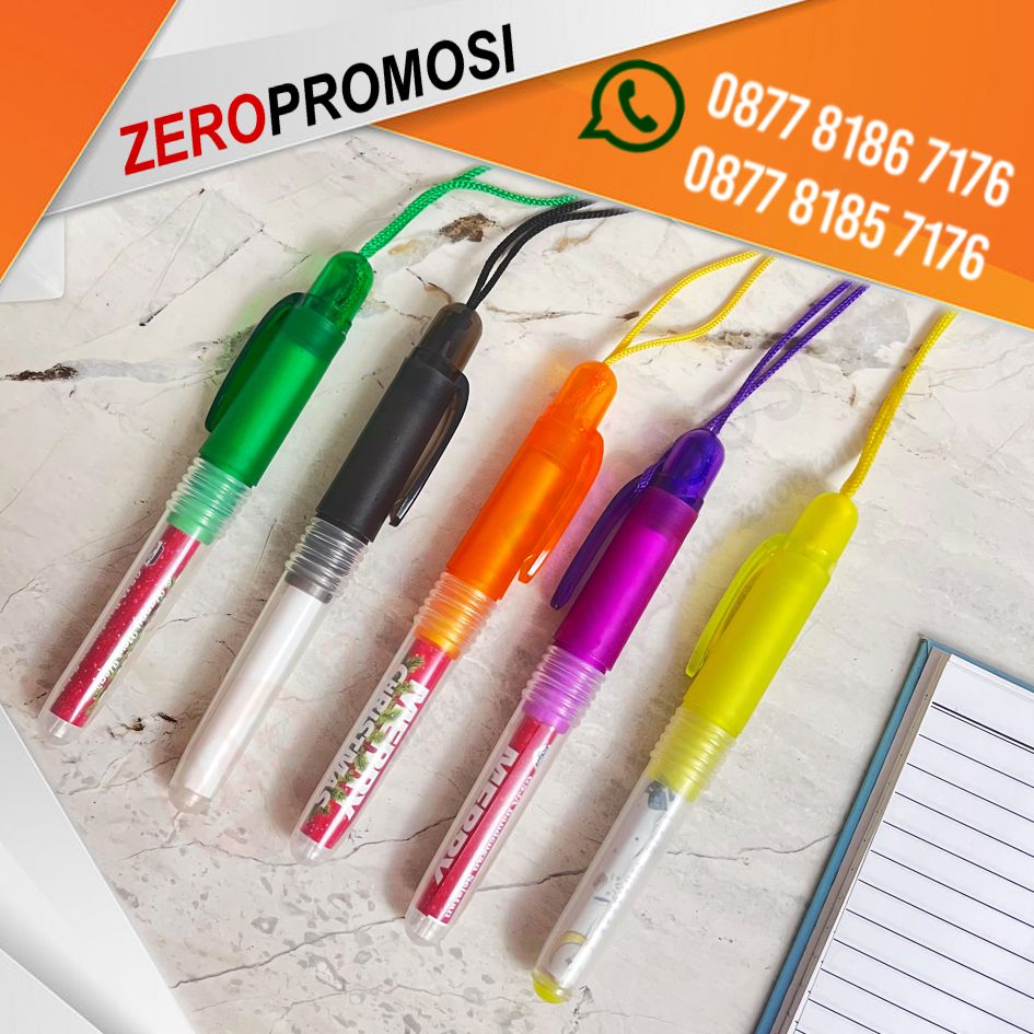 Pulpen Natal Plastik Boss Tali Souvenir Christmas