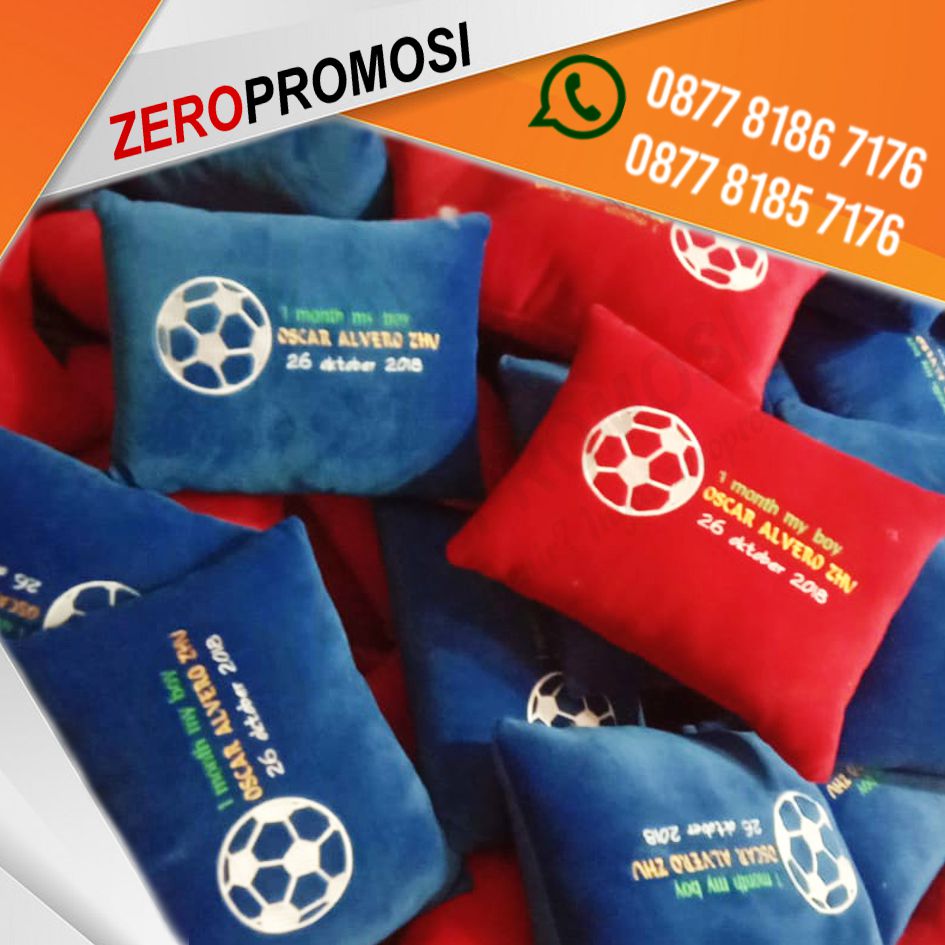 Produksi Souvenir Boneka & Bantal Promosi Custom