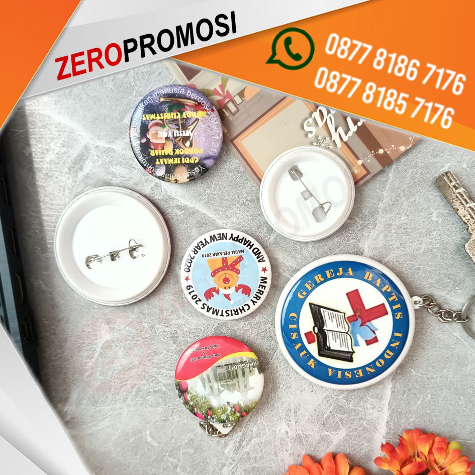 Christmas Souvenir Pin Natal Custom Murah