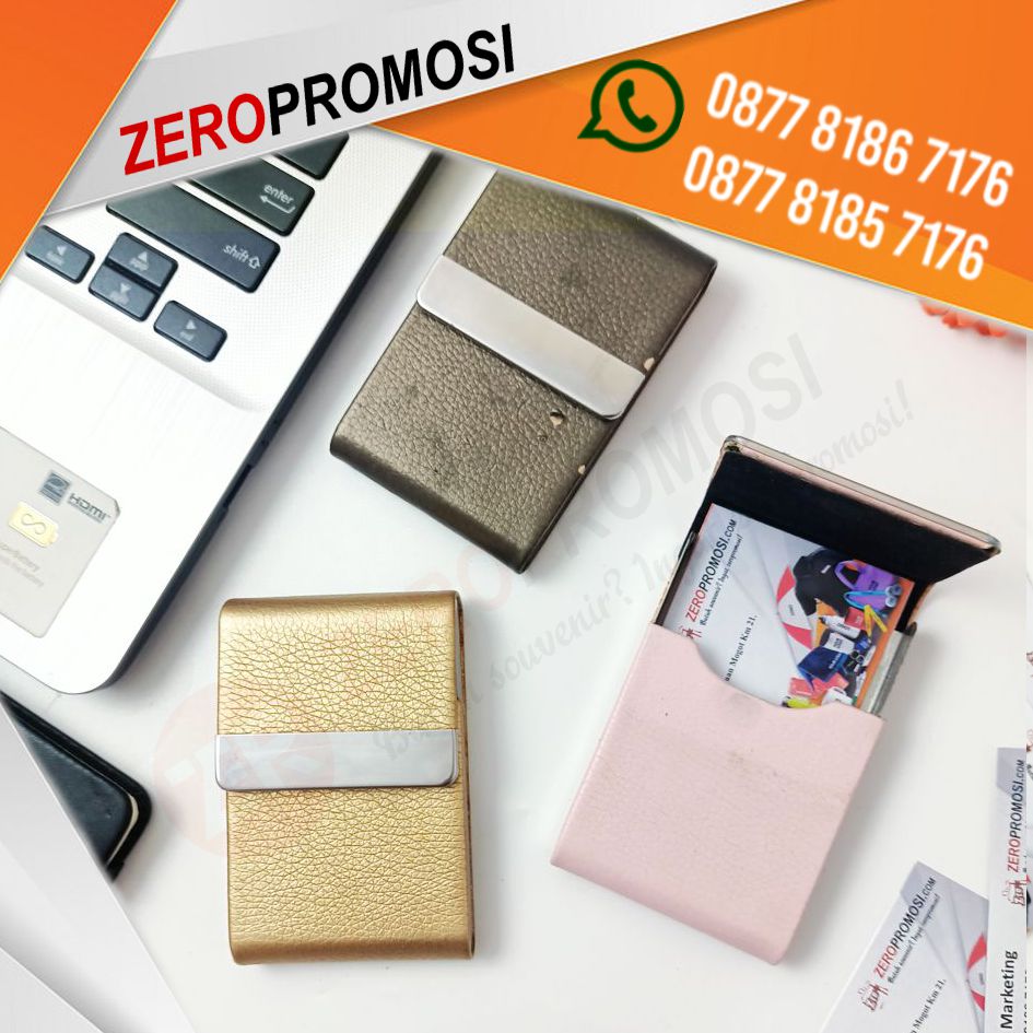 Souvenir Kotak Kartu Nama Stainless