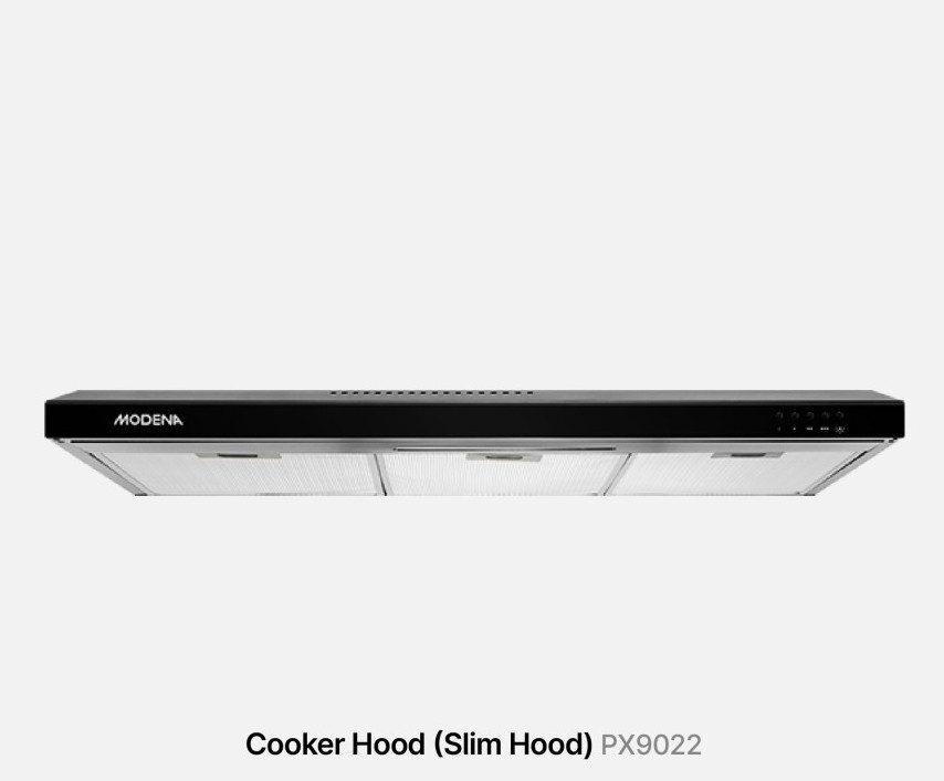 Cooker Hood / Penghisap Asap MODENA PX 9022 (Slim Hood) 90 cm